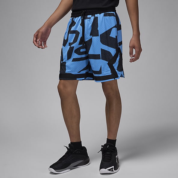 Black and blue jordan shorts 2025